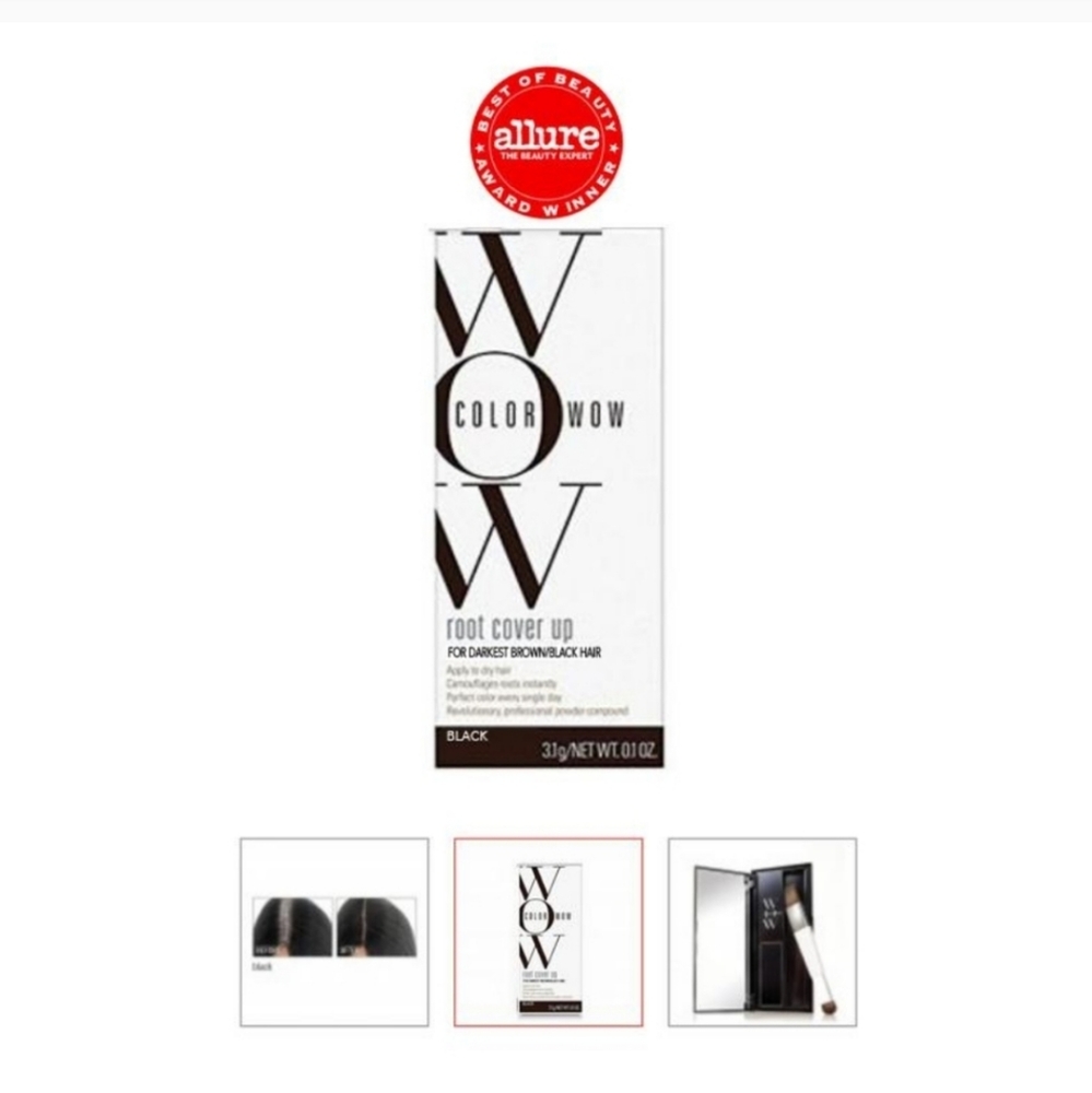 𝐖𝐎𝐖 Root Cover Up Black powder